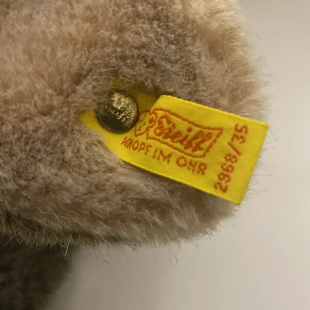 Steiff 2968/35 Snobby Brown Bunny Rabbit Plush Vintage Stuffed Animal